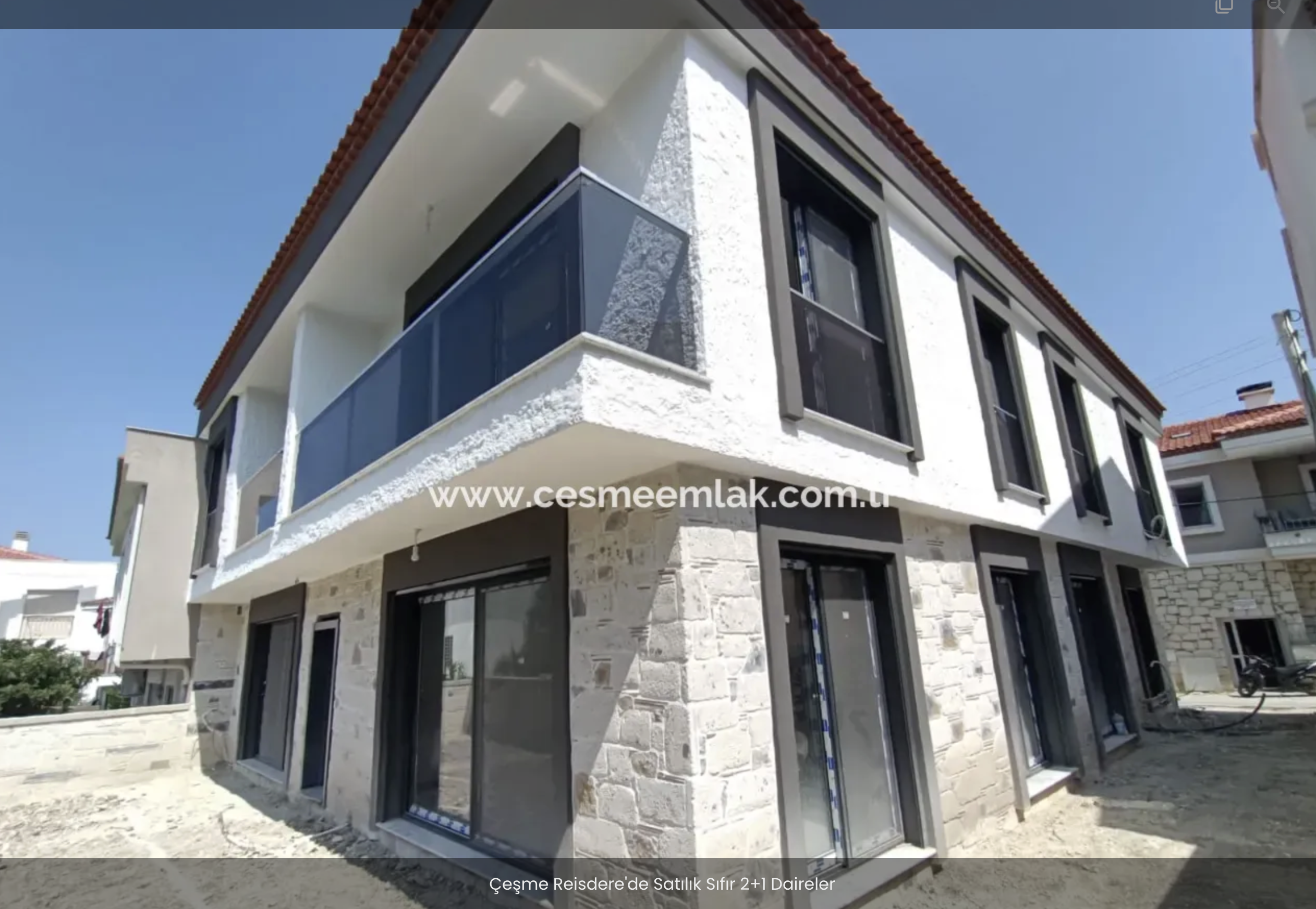 Çeşme Reisdere'de Satılık Sıfır 2+1 Daireler